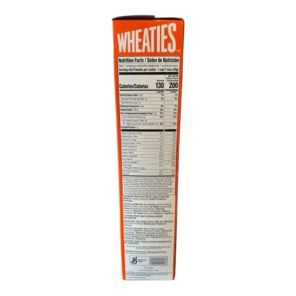 2024 Tennis Star BILLIE JEAN KING LIMITED EDITION Wheaties Cereal Box UNOPENED - Picture 4 of 5